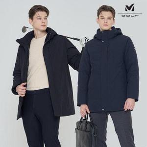 [밀레 골프]밀레골프 프리미엄 헤비 덕다운 패딩 1종, 남성