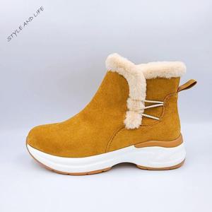 초경량 논슬 립 여성털앵글부츠 방한화 swb24040  탄