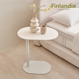 핀란디아 로엔 철제 라운드 사이드테이블
