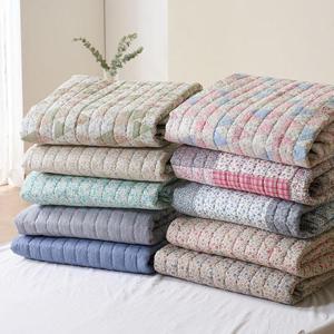 아르떼베딩 순면 100% 누빔 워싱 사계절 거실 매트 바닥 카펫트 패드 포레 그린 특대형