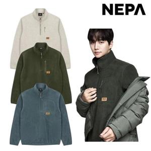 [네파]후리스 남성 플러피 플리스 하프 집업티 7K75464_US