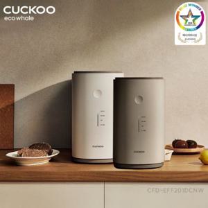 [쿠쿠] 에코웨일 건조분쇄형 강력건조통 음식물처리기 2L (노블화이트) CFD-EFF201DCNW 월 13700원