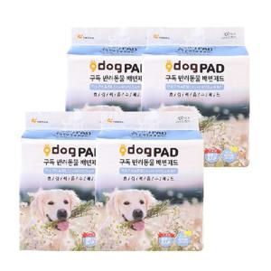 구독 고흡수 강아지 배변패드 400매(100매 4개 세트)