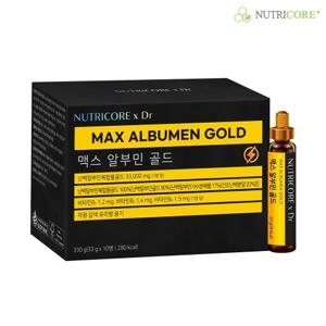 [뉴트리코어xDr] 맥스 알부민 골드 x 1박스 (10병)