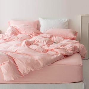 스코홈 피그먼트 워싱 더더 이불커버 + 홑겹매트리스커버 3종 세트 SS