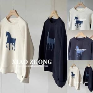 [로라제이] 홀스맨투맨 M0298