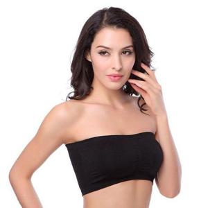 여성 들뜸 없는 매쉬 소재 여름 오프숄더 드레스 브라