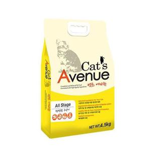 [JH182Q30_52CM]사료 캣츠에비뉴 신장 피부 건강 4.5kg 1P