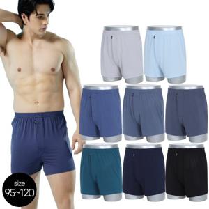 [120사이즈까지/방송히트]프로스펙스 TR004 빅사이즈 흡한속건 인견 아스킨 폴리스판 트렁크 8종(95-120사