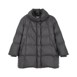 닥스 여성 다크그레이 탈착 밍크 하프넥 다운점퍼  (DLJU5D003G3)