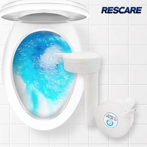 레스케어 화장실 변기 부식방지 포켓형 파란물 세정제 클리너 2개