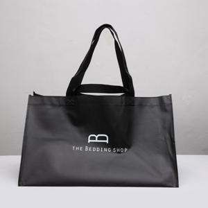 더베딩샵 타포린백 대형 장바구니 마트 휴대용 시장 쇼핑 코스트코 이케아 가방