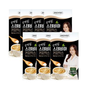 소유진 스테비아 단백질 커피 7박스(210포)