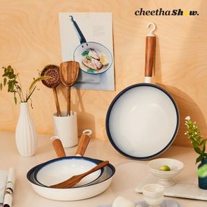 치타쇼 자기플러스팬 3종 세트 (프라이팬24+28+웍팬28) 인덕션 하이라이트 가스레인지