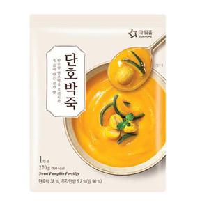 아워홈 바로 단호박죽 270g x5개