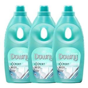 다우니 섬유유연제 실내건조 프레시클린 1Lx3개 WFKLQHI