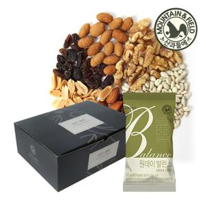 [산과들에] 하루견과 원데이발란스그린 50입 설 선물세트 (+쇼핑백)