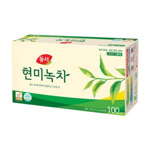 동서 현미녹차 100T x 1개 차 티백차 탕비실