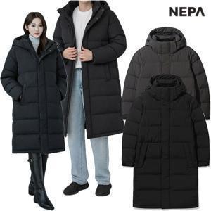 남여공용 프리미아 발수원단 생활방수 롱패딩 구스 다운자켓 7LF2071