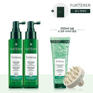 [롯데단독]포티샤 뿌리볼륨 두피앰플 세럼100ml 듀오 (+정품증정)