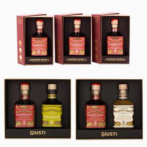 [APP전용][주세페주스티] 3메달 큐빅 12년산 발사믹식초 기획세트 [관부가세포함]