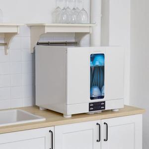 [예약구매 1월13일출고예정]한일 식기살균건조기 열풍 그릇건조기 UV 대용량소독기 살균건조 5중안전 HUD-6200N