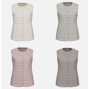 여성 구스다운 경량 베스트 (PHD5VP2011, 2021)