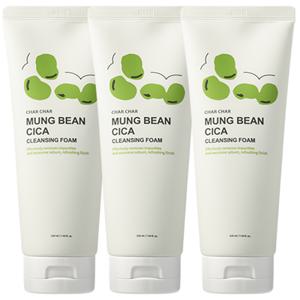 에바스 샤샤 녹두 시카 클렌징폼 폼클렌징 220ml (3개/6개 택1)