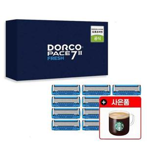 도루코 페이스7II 프레쉬 12입 면도날세트 + 증정 스타벅스 기프티콘