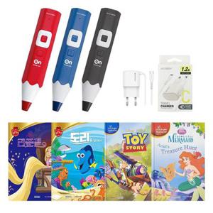 태극온펜 64G(4세대 세이펜 RTT-4000BD)+디즈니명작동화 4권(한글/영어)+충전기