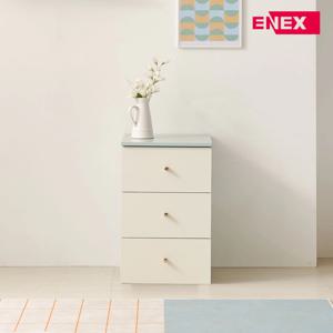 E0 민트 400 3단 서랍장 틈새서랍장 400x470x617mm