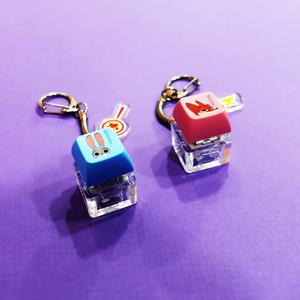[메가박스/공식굿즈] 주토피아2 키캡 키링 (2종 중 택 1)