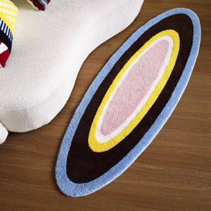 [해외] 미드센츄리 모던 포인트 극세사 러그 인테리어 거실 카페트 2colors 5size