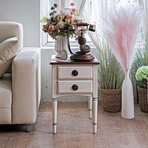 듀칼 협탁 침대사이드테이블 엔틱화이트