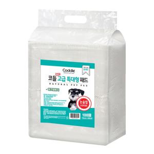 논슬립 고급 특대형 패드 100매 강아지 배변패드