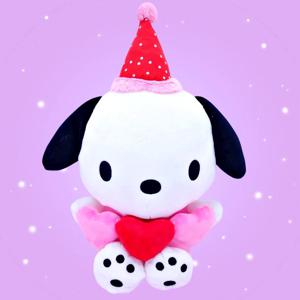 산리오 포차코 트리플하트 인형 큰 대형 애착 수면 소품 굿즈 선물 캐릭터 인형 25cm