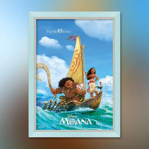 모아나 - 모험의 신세계 (오버사이즈) 직소 퍼즐+액자 세트 디즈니 애니메이션 100피스