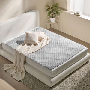 EMF 카본 탄소매트 워셔블 전기요 전기매트 진그레이 미니싱글