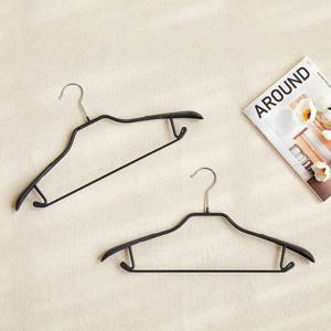 흘러내리지 않는 어깨뿔방지 정장옷걸이 2P세트 그레이