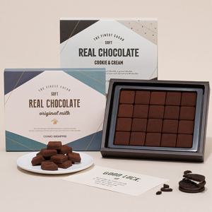 소프트 리얼 수제초콜릿 (오리지날 밀크 / 쿠키앤크림)