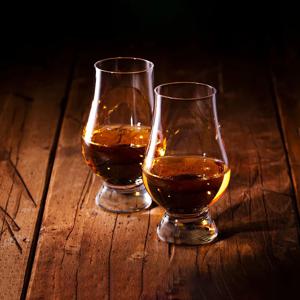 위스키잔 노징글라스 185ML 2개 양주 꼬냑 시음 테스팅 크리스탈