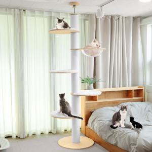 고양이 수플레 5단 스크래쳐 캣폴