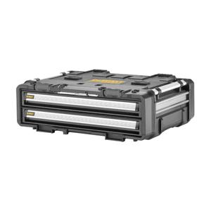 DWST08520-1 터프시스템 2.0 DXL 2단 서랍 공구함 허용중량 25kg 칸막이포