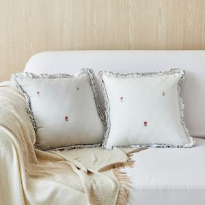 애블린 고급 쿠션커버 40x40 2colors