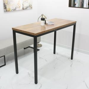 조립형 일자형 단품 4인 6인용 아일랜드 홈 바 스탠딩 테이블 1400 x 700 H986