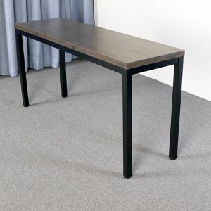 아일랜드 6인 식탁 1800 x 450 높이 986 폭이 좁은 긴 롱 테이블 1800450