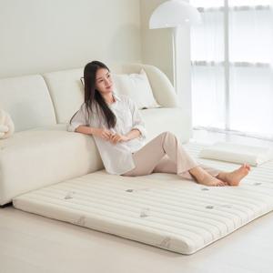 허리가 편한 메모리폼 토퍼 매트리스 푹신한 바닥용 평판 8cm MS/S/SS/Q