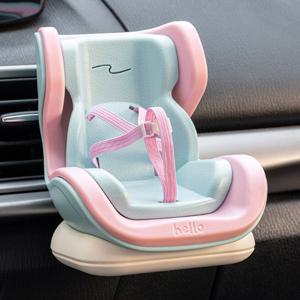 차량용 라부부 인형 카시트 거치대