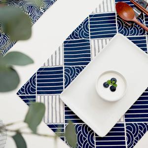 롬에이 시오 일식풍 패브릭 테이블매트 일본패턴 가전덮개 6컬러