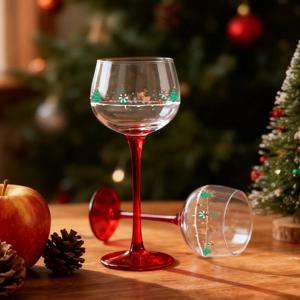 크리스마스 와인잔 루돌프 고블렛 연말 마니또 선물 홈파티 용품